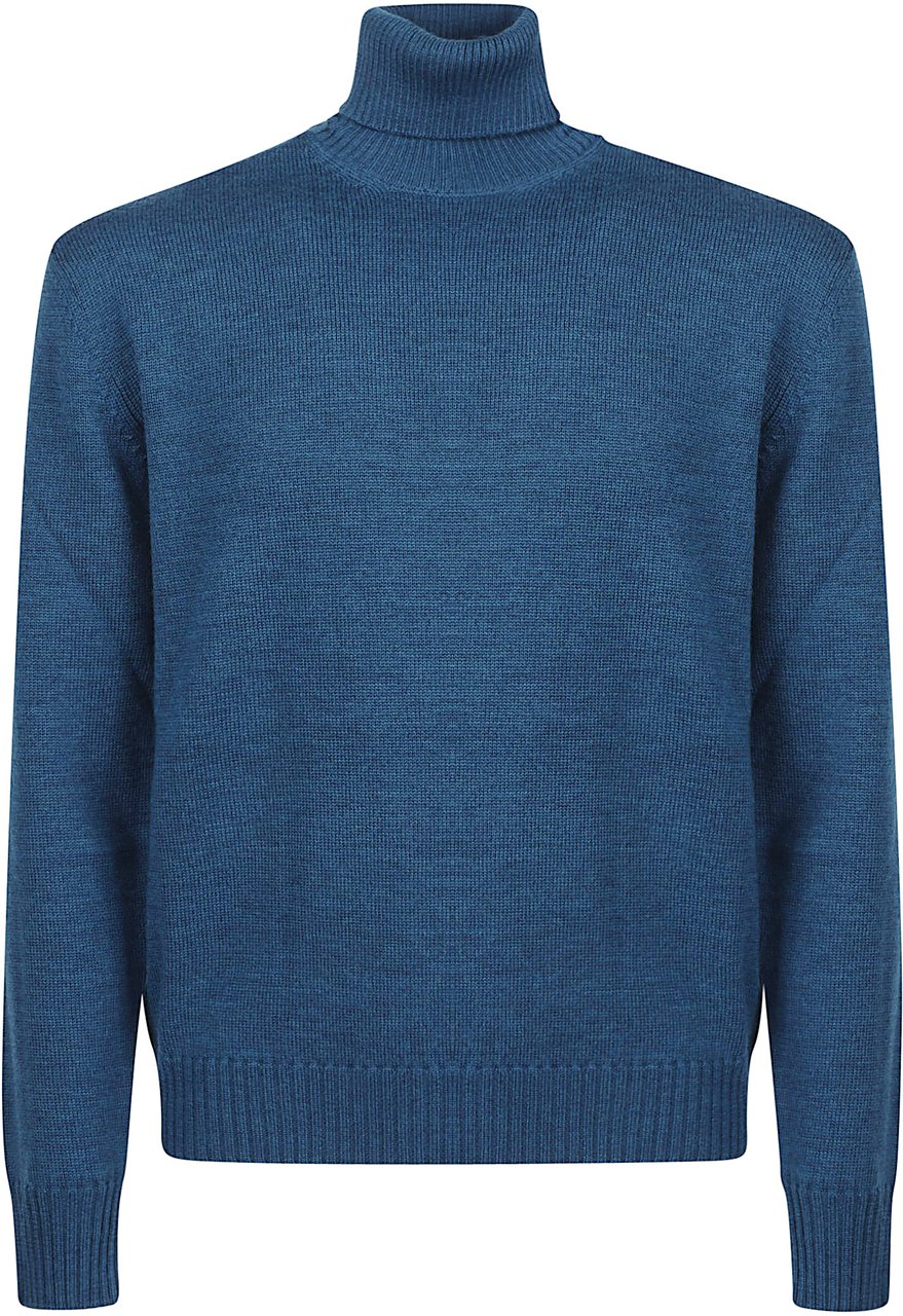 Ballantyne Plain Turtle Neck Sweater Divers