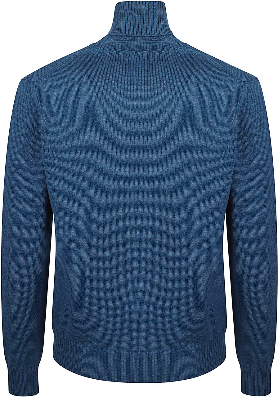 Ballantyne Plain Turtle Neck Sweater Divers
