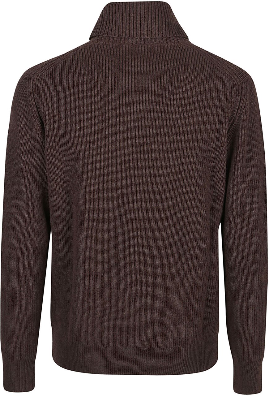 Ballantyne Turtle Neck Sweater Brown Bruin
