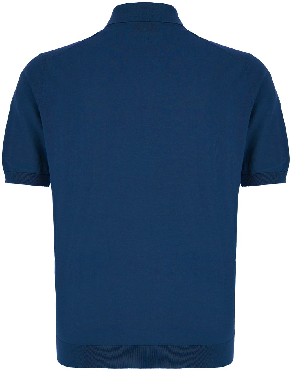 Ballantyne Ballantyne Blu cotton polo shirt Blauw