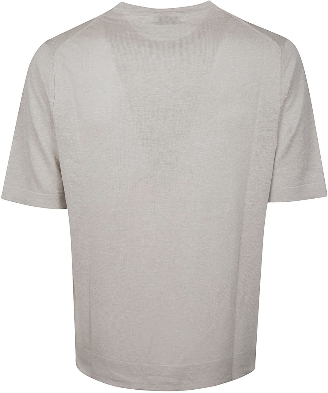 Ballantyne Plain Stitch T-shirt Grey Grijs