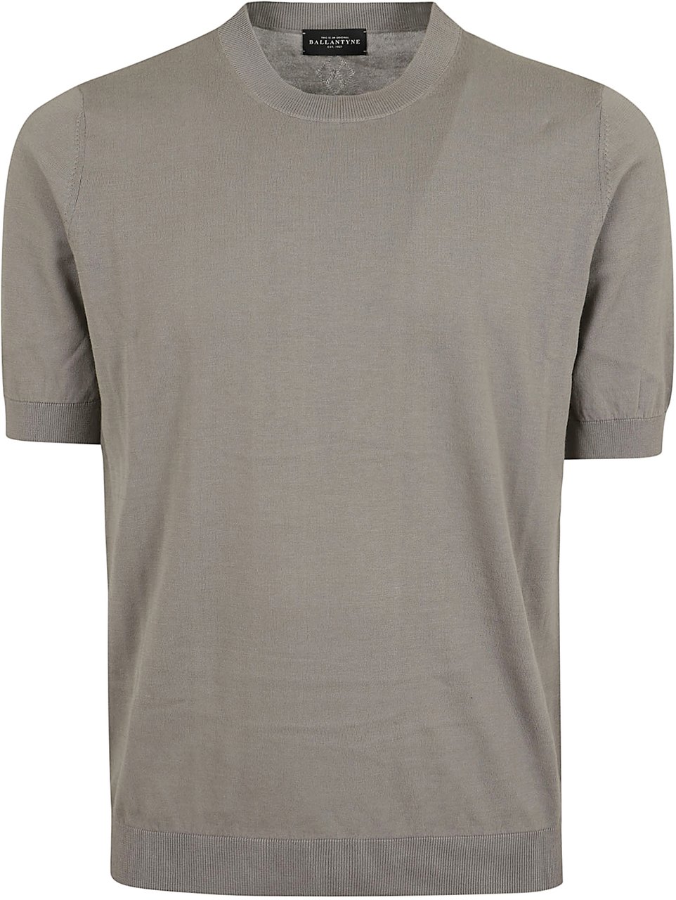 BALLANTYNE ROUND NECK T-SHIRT Lichtblauw