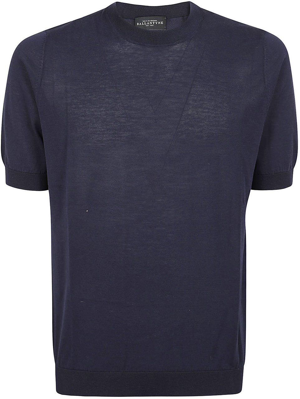 BALLANTYNE ROUND NECK T-SHIRT Lichtblauw