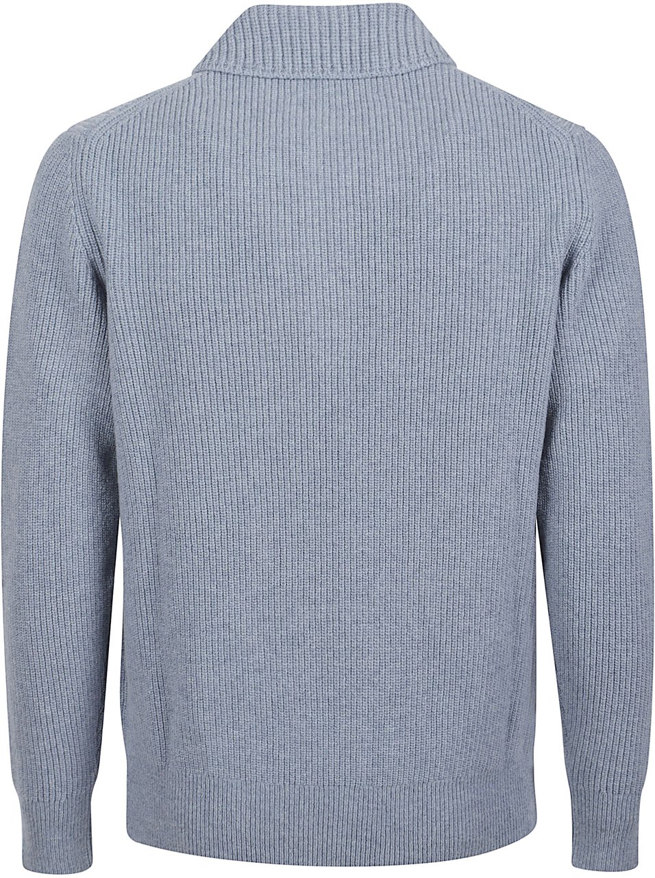 Ballantyne V Neck Polo Sweater Pink & Purple Roze