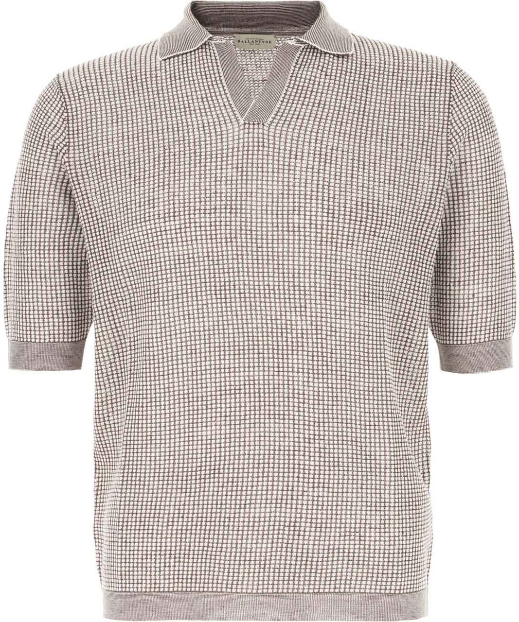 Ballantyne Ballantyne Embroidered cotton blend sweater Divers