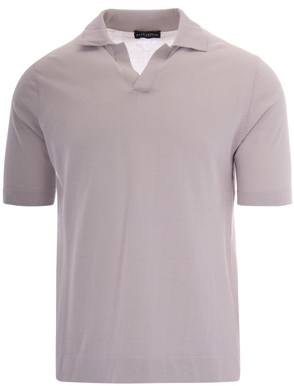 Ballantyne T-Shirts And Polos Grey Stone Taupe