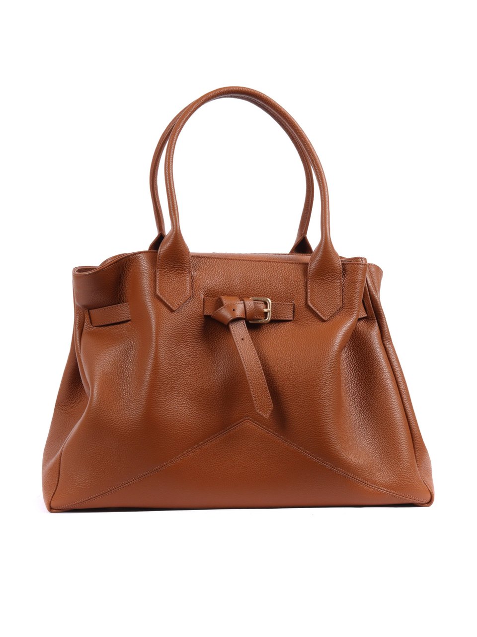 Ballantyne Kate Brown Calf Leather Handbag Bruin