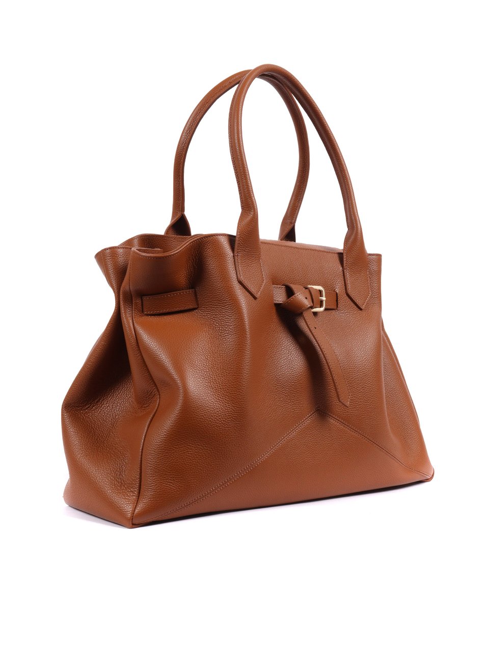 Ballantyne Kate Brown Calf Leather Handbag Bruin
