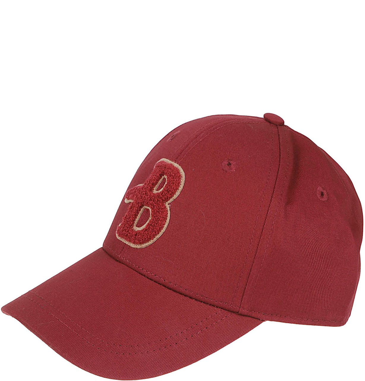 Ballantyne Logo Baseball Cap Red Rood