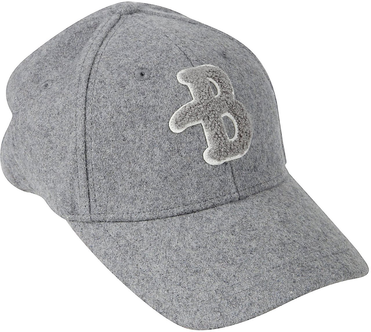 Ballantyne Melton Baseball Cap Grey Grijs