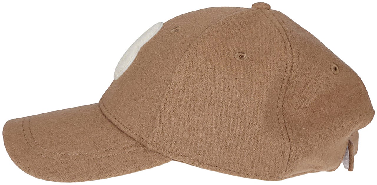 Ballantyne Melton Baseball Cap Brown Bruin