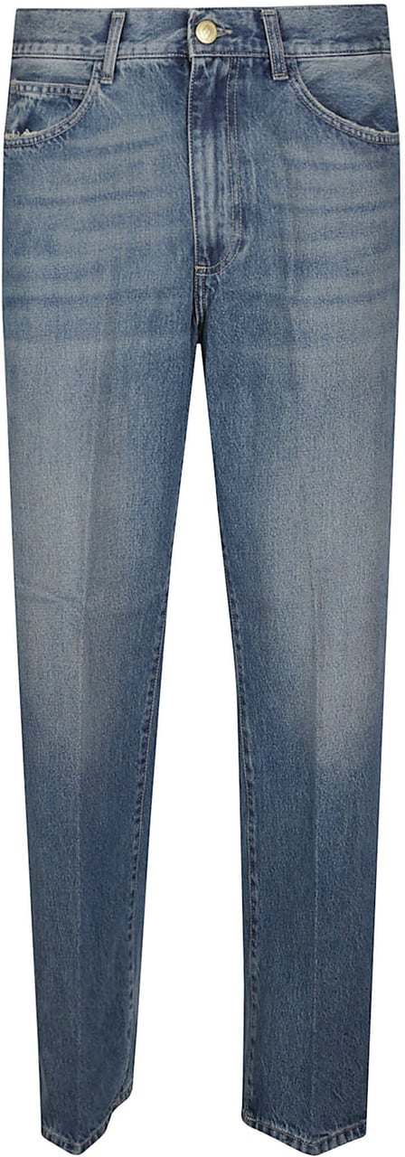 Ballantyne Boyfriend Jeans Blue Blauw