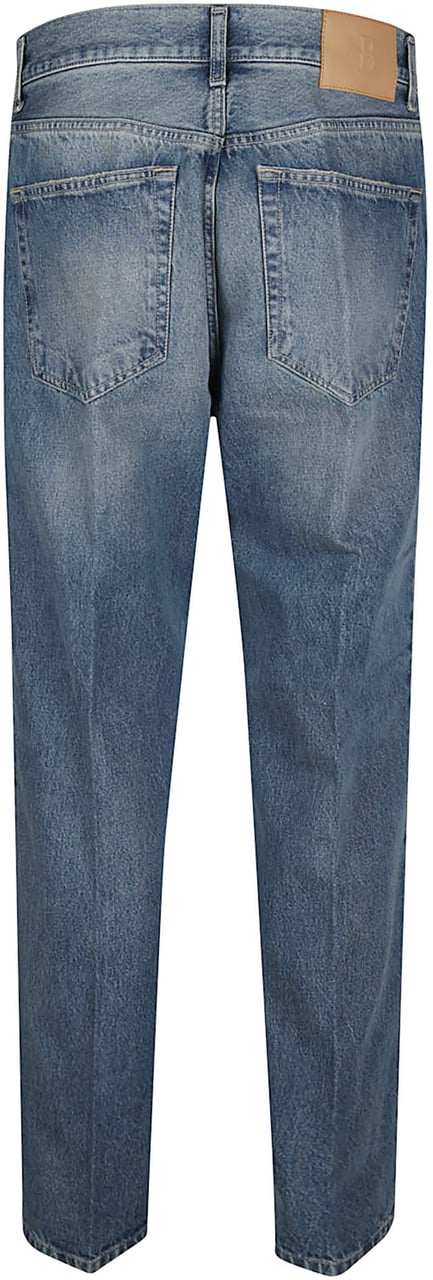 Ballantyne Boyfriend Jeans Blue Blauw