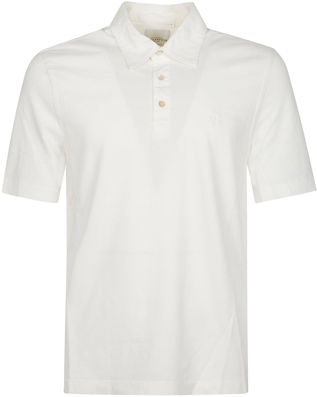 Ballantyne Short Sleeve Polo Shirt White Wit