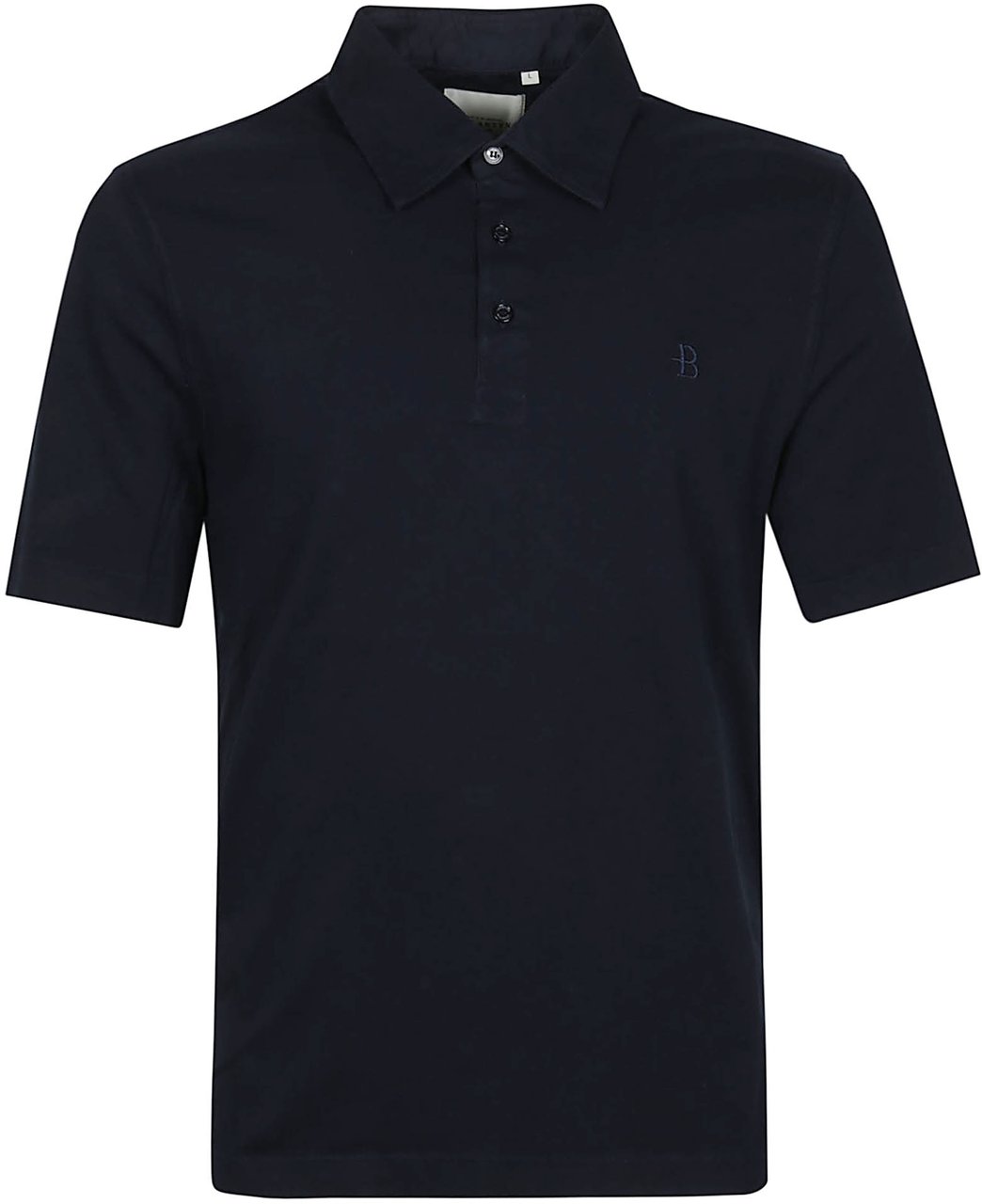 Ballantyne Short Sleeve Polo Shirt Blue Blauw
