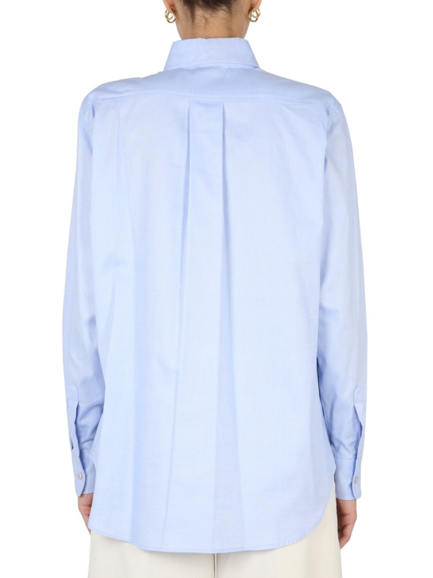 Ballantyne Oxford Shirt Paars