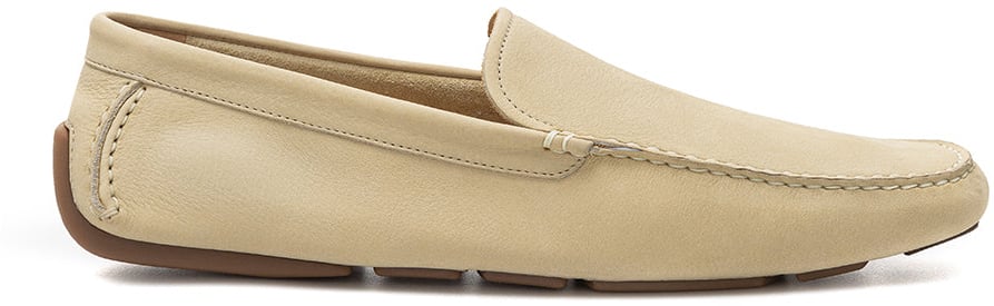 Bally Beige Suede Loafer Bally Divers