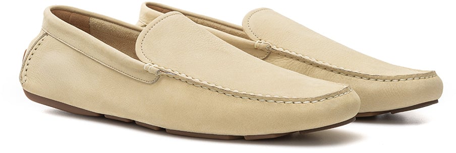 Bally Beige Suede Loafer Bally Divers