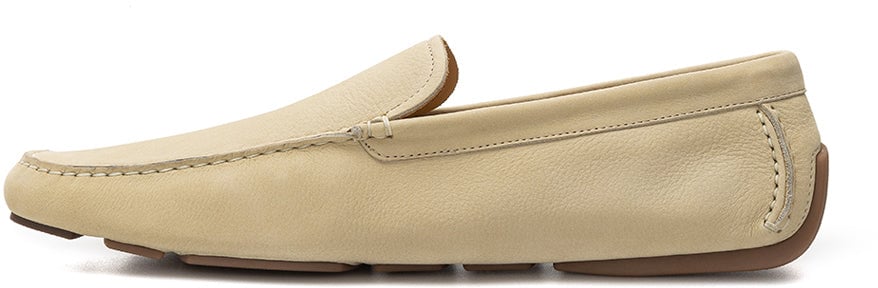 Bally Beige Suede Loafer Bally Divers