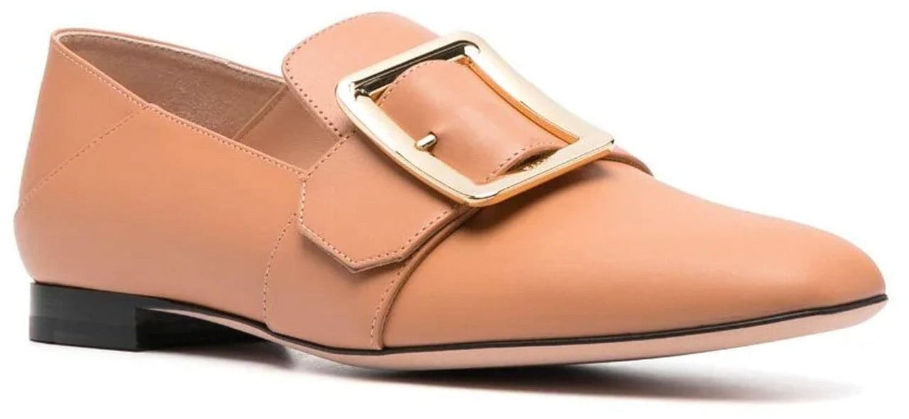 Bally Bally Leather Loafers Beige