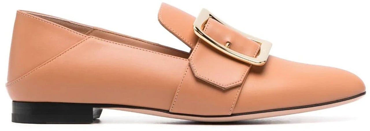 Bally Bally Leather Loafers Beige