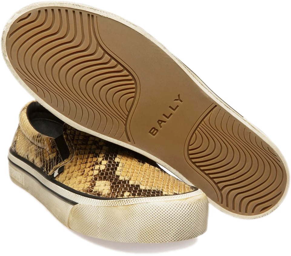 Bally Santa Ana Slip-on Sneakers Bruin
