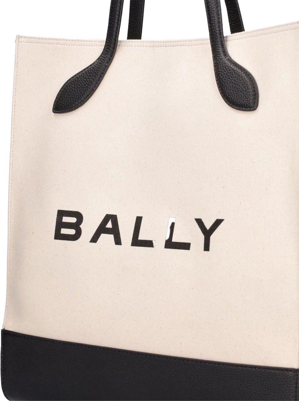 Bally Bar Keep On Logo Tote Bag Beige
