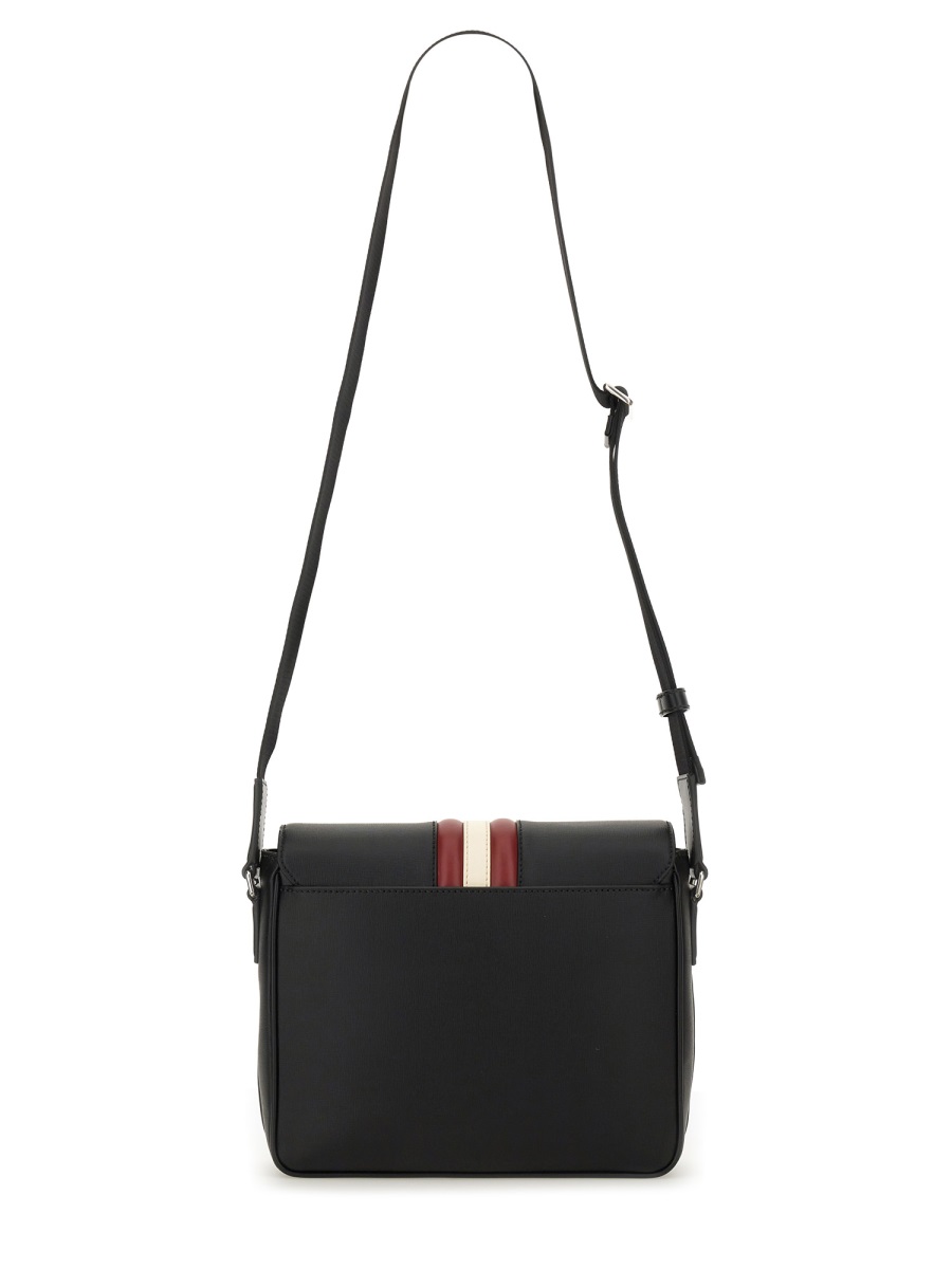 Bally Mythos Recycled Bovine Leather Briefcase Zwart
