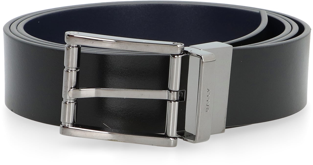 Bally Reversible leather belt Zwart