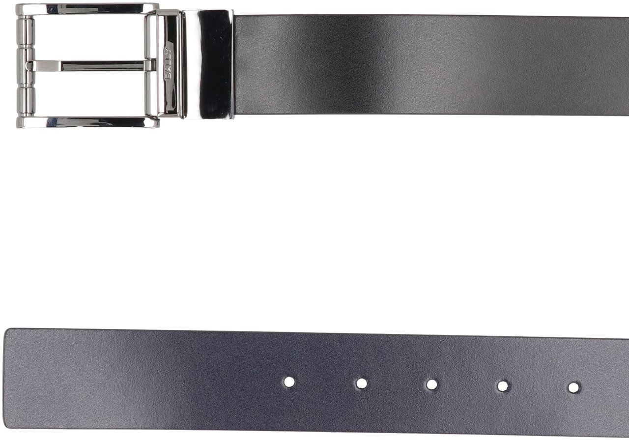 Bally Reversible leather belt Zwart