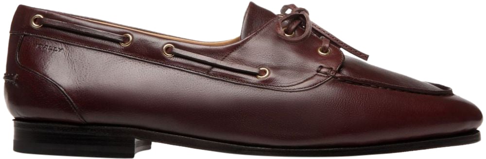 Bally Flat Shoes Chocolat Bruin