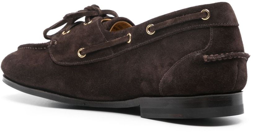 Bally Flat Shoes Ebony Zwart