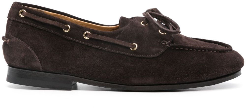 Bally Flat Shoes Ebony Zwart