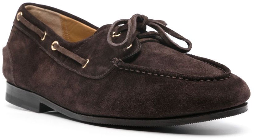 Bally Flat Shoes Ebony Zwart