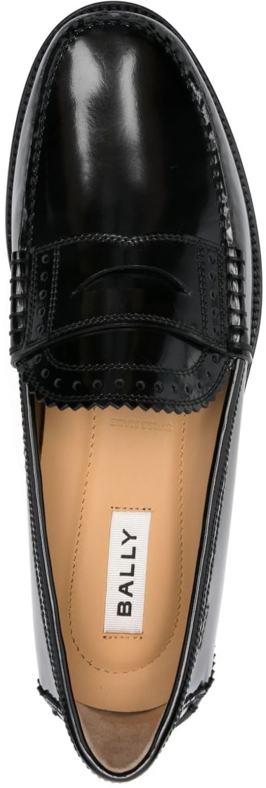 Bally Flat Shoes Black Zwart