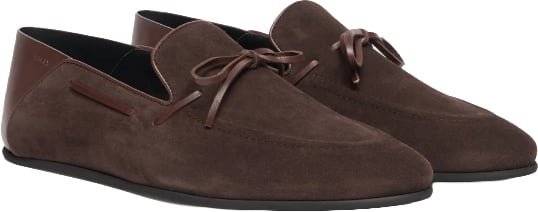 Bally Flat Shoes Ebony Bruin