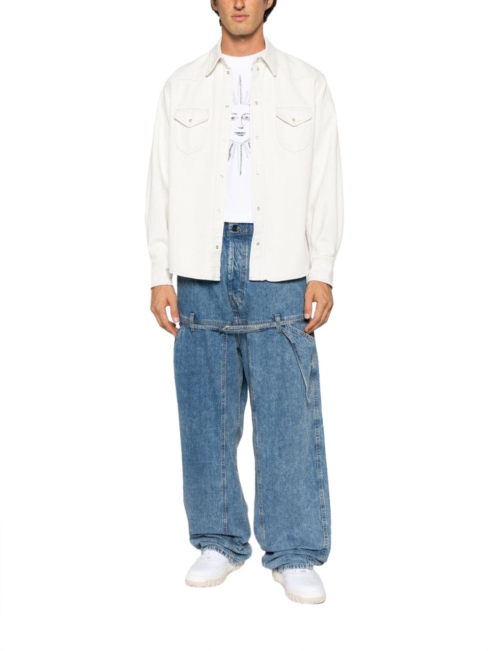 Bally Shirts White Wit