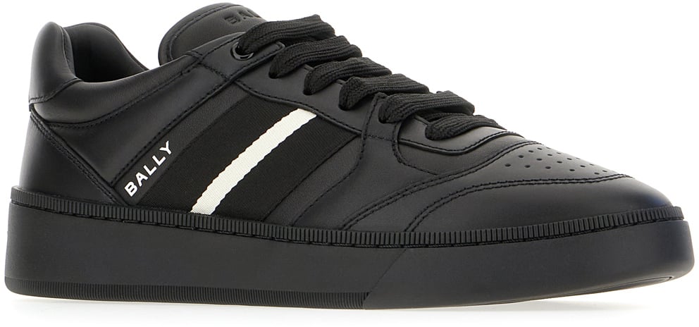 Bally Bally Black leather Rebby sneakers Zwart