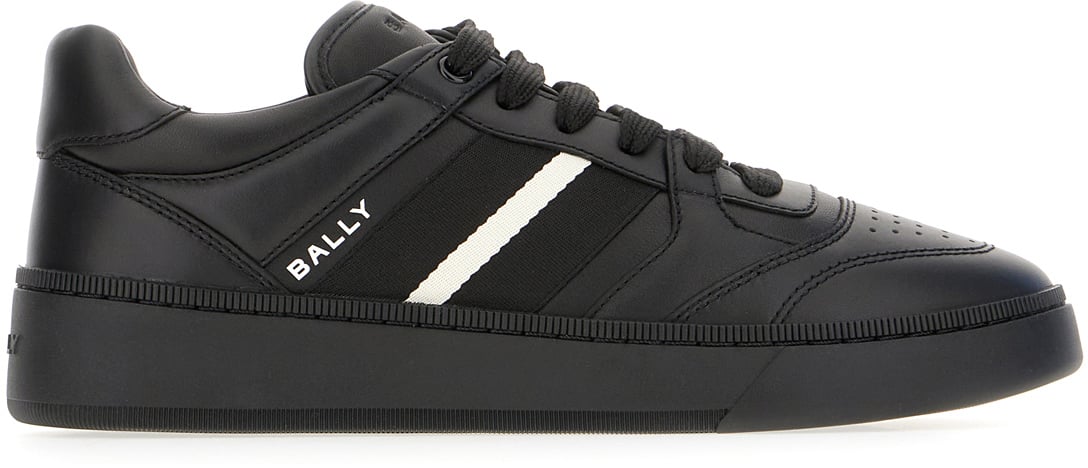 Bally Bally Black leather Rebby sneakers Zwart