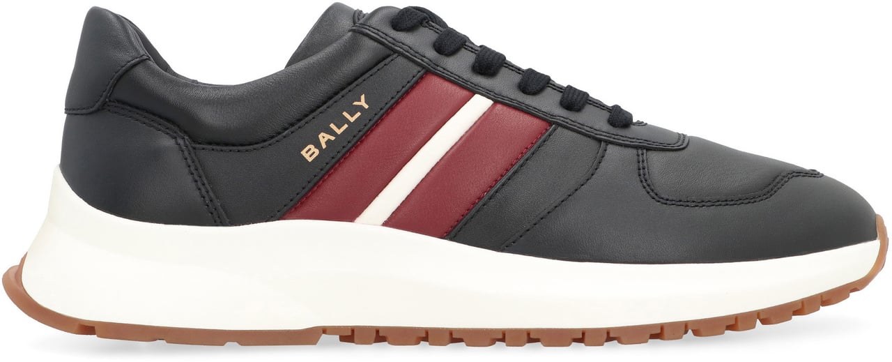 Bally Darsyl Leather low-top sneakers Zwart