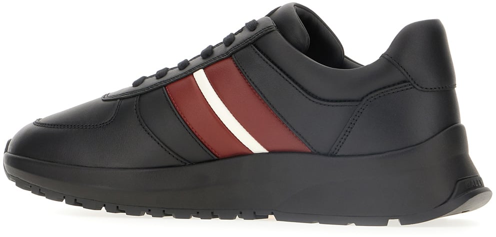Bally Bally Black leather sneakers Zwart