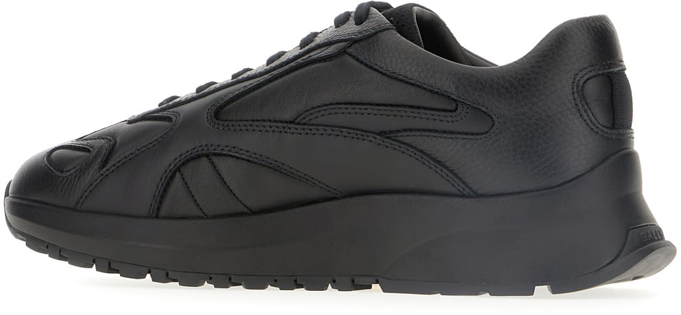 Bally Bally Black leather sneakers Zwart