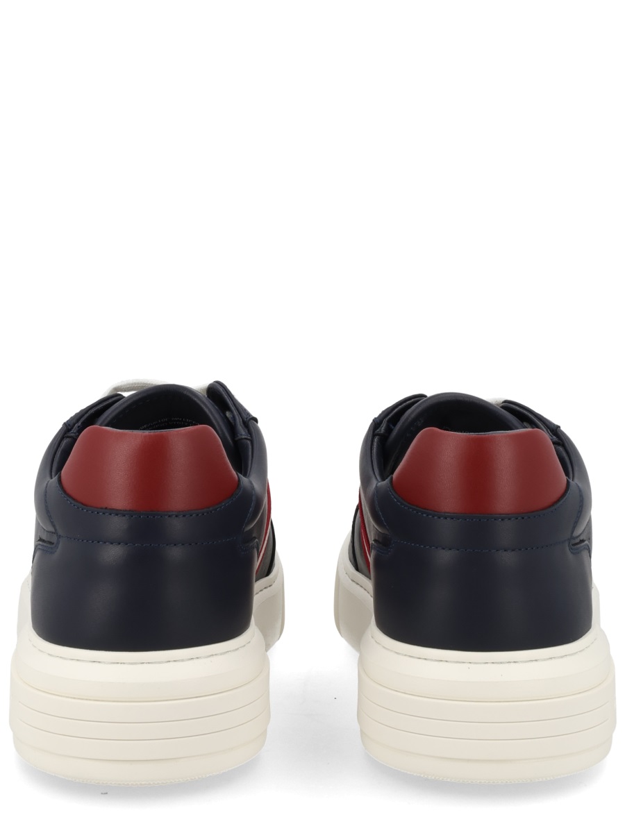 Bally Deep Navy Lift Low-Top Sneakers Neutraal