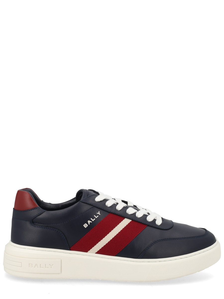 Bally Deep Navy Lift Low-Top Sneakers Neutraal