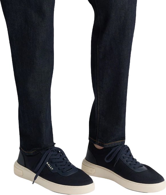 Bally Sneakers Blue Navy