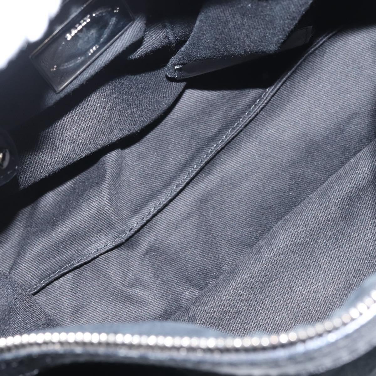 Bally Bally Vintage Shoulder Bag Suede Zwart