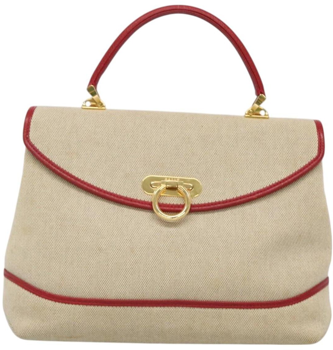 Bally Bally Handbag Canvas Beige