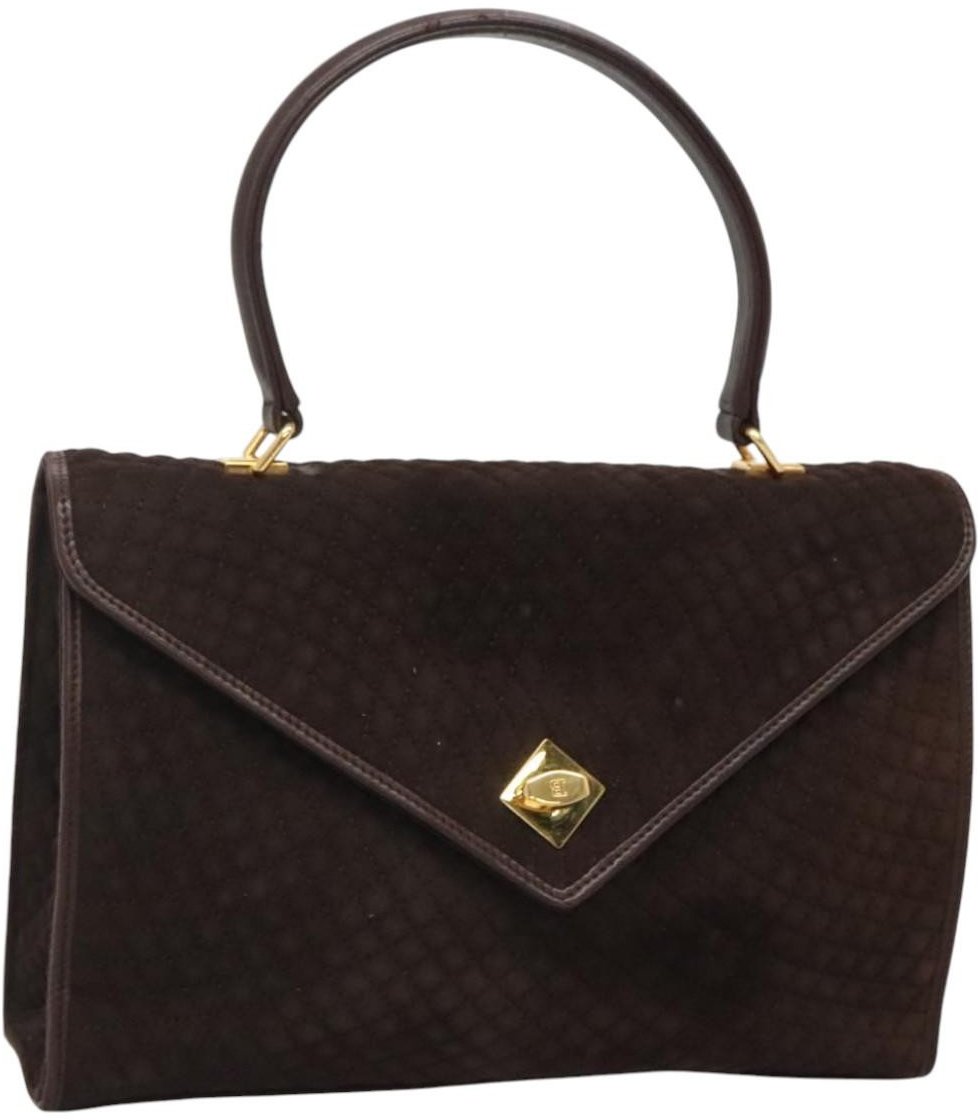 Bally Bally Vintage Handbag Quilted suede Bruin
