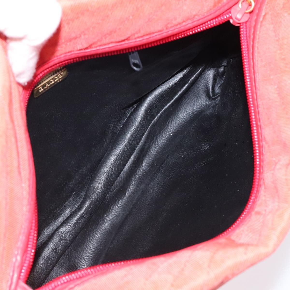 Bally Bally Vintage Shoulder Bag Nylon Oranje