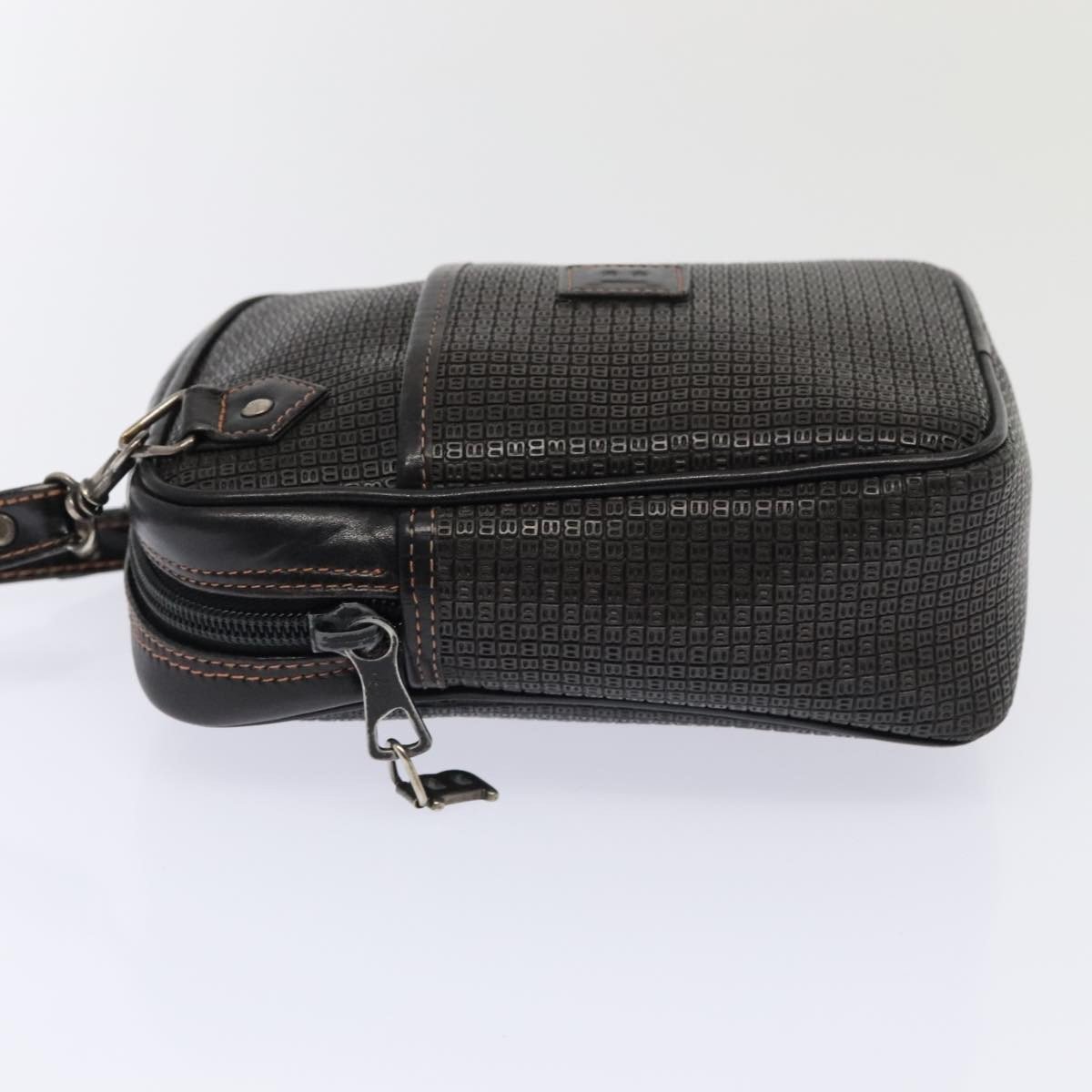 Bally Bally Vintage Shoulder Bag PVC and Leather Zwart
